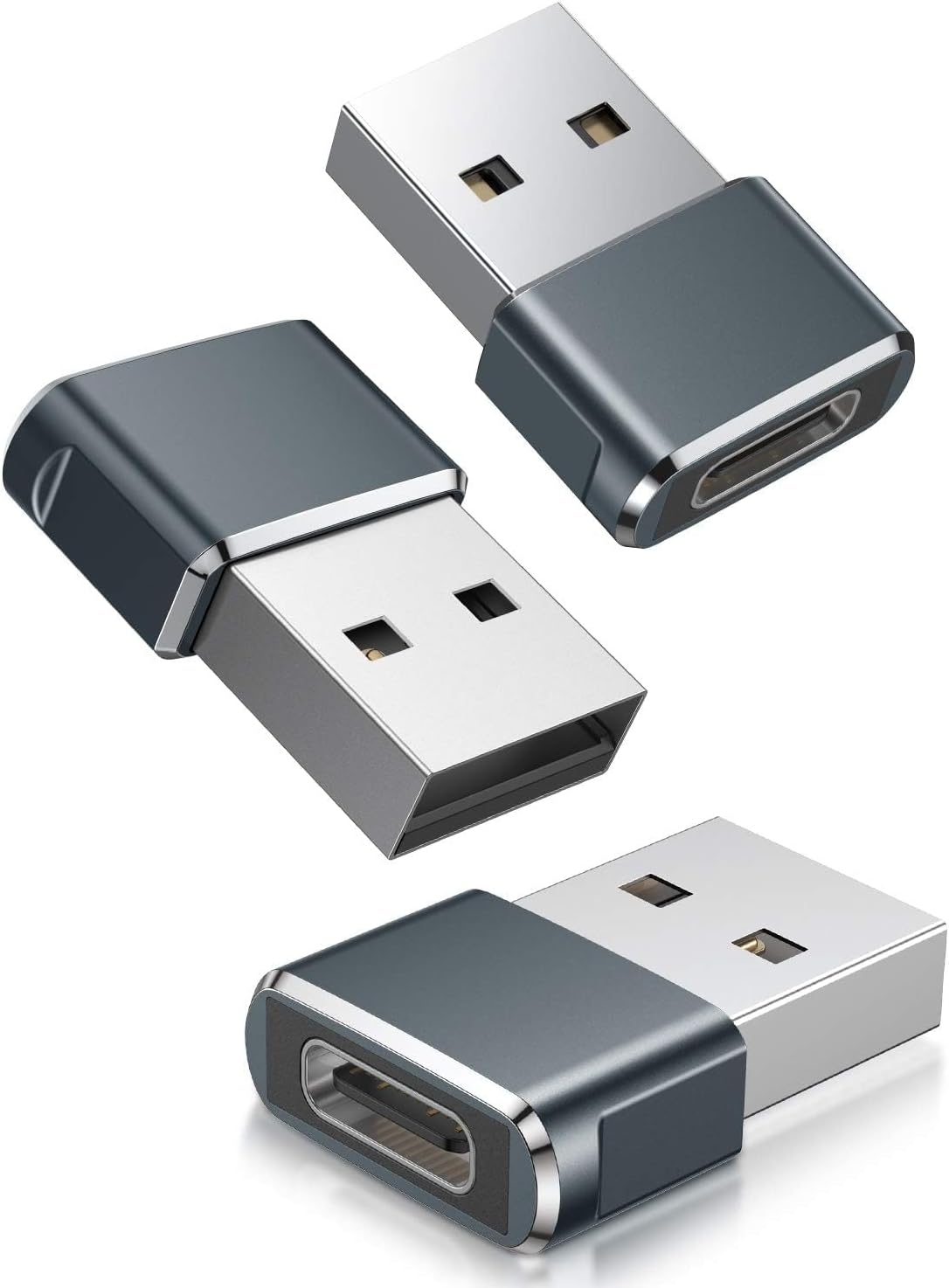 USB Wireless Adapter 3-Pack – Mini Size 0.85" USB Dongle for PC/Laptop/Desktop, High-Speed Plug-and-Play Receiver (0.85 × 0.60 × 0.28 inches)