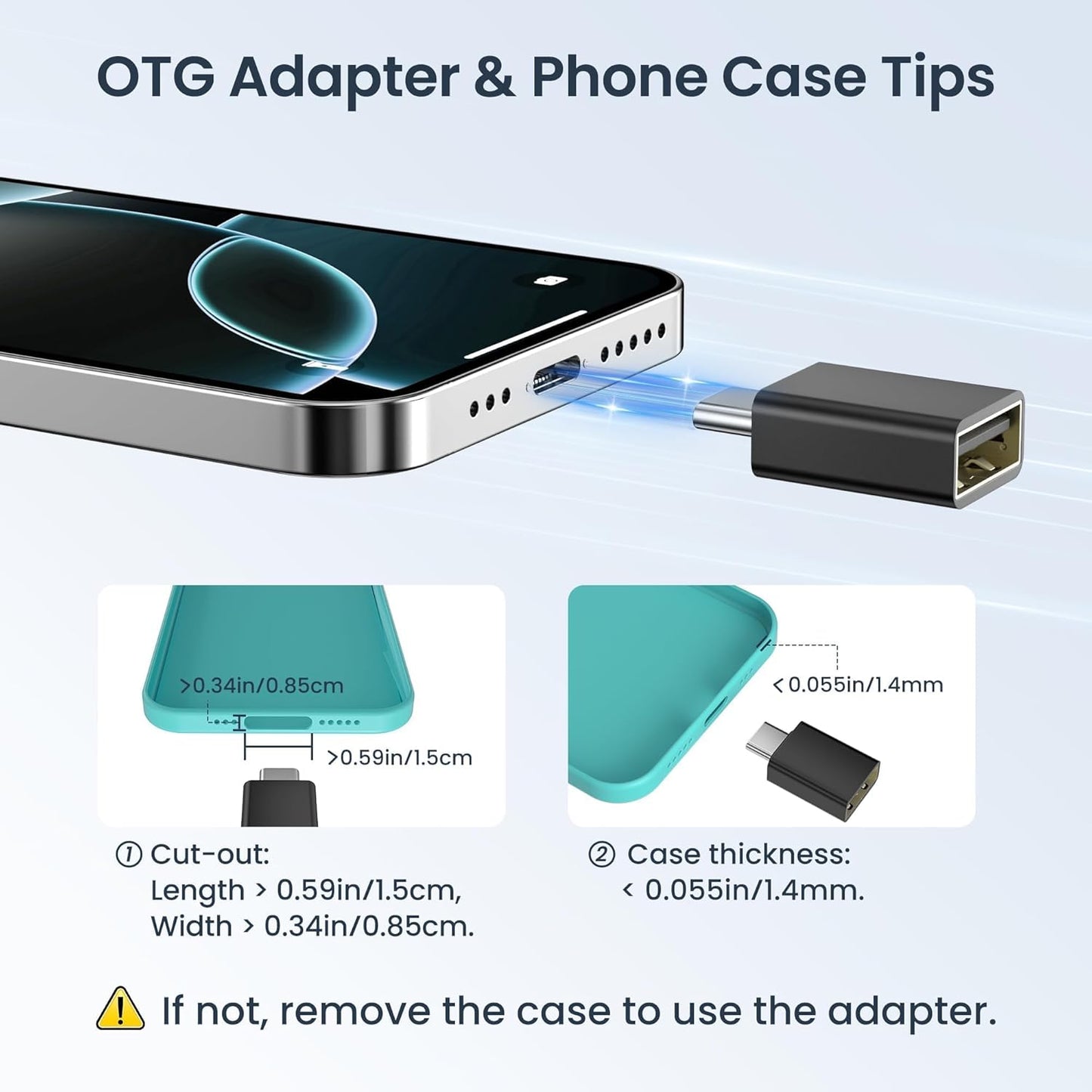 All-in-One USB Converter Kit | 6-in-1 Data Adapter Combo with Compact Carrying Case