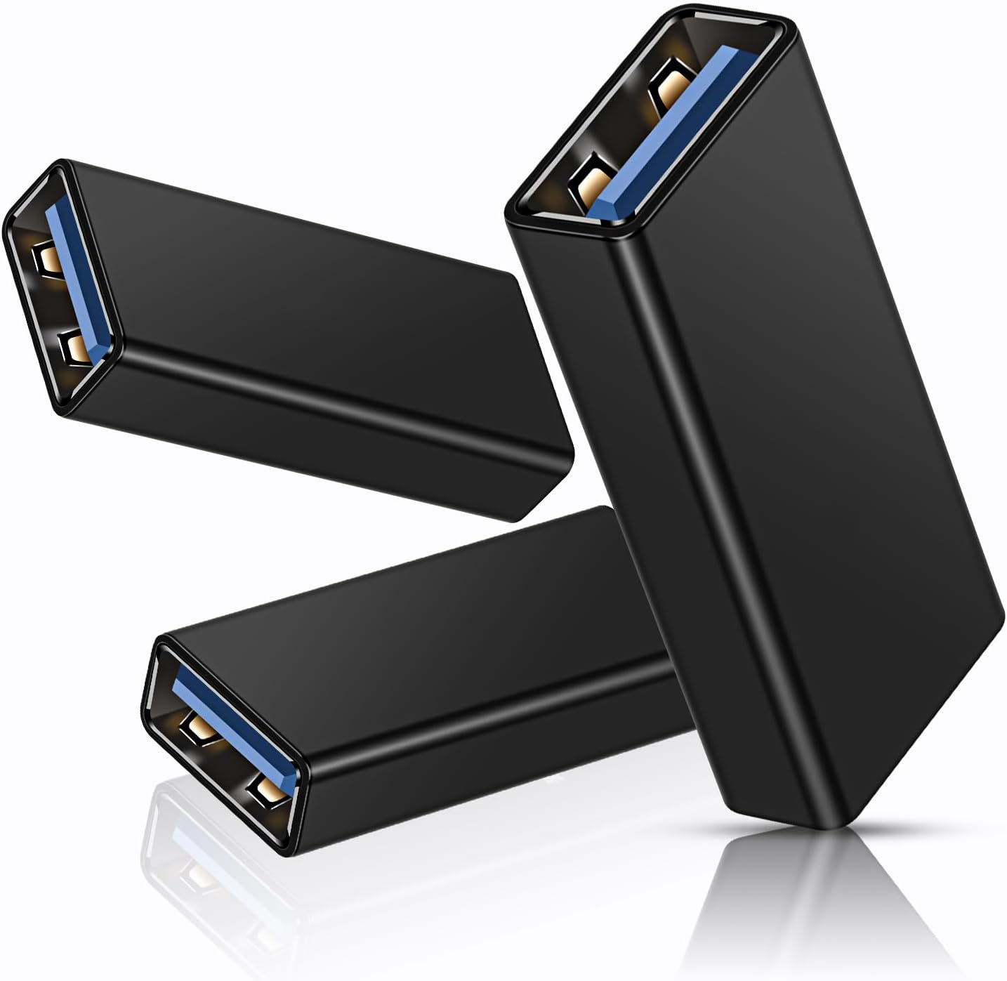 USB 3.0 Adapter – Aluminum Alloy Housing, Mini USB A Female to USB C Male Converter, High-Speed Portable Adapter for Laptop, Tablet & Smartphone (1.25 × 0.55 × 0.25 in)